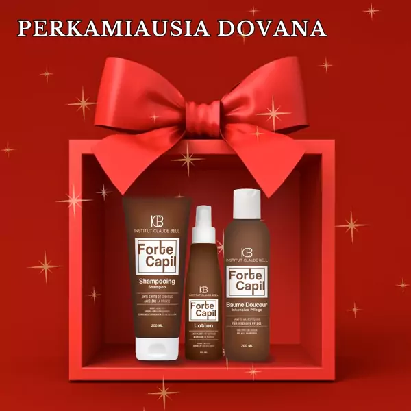 KALĖDINĖ dovana tėčiui: FORTE CAPIL rinkinys visiems plaukų tipams!